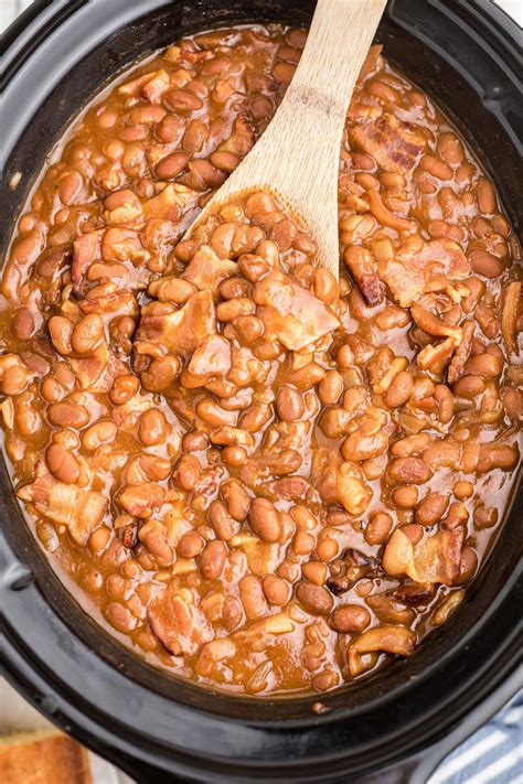 Slow Cooker Baked Beans - The Magical Slow Cooker