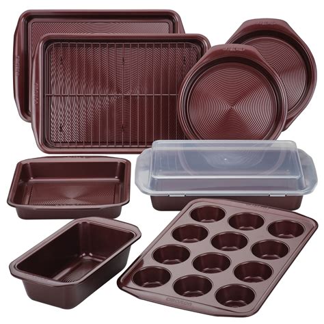 Circulon Bakeware Nonstick Set, 10-Pieces, Merlot - Walmart.com