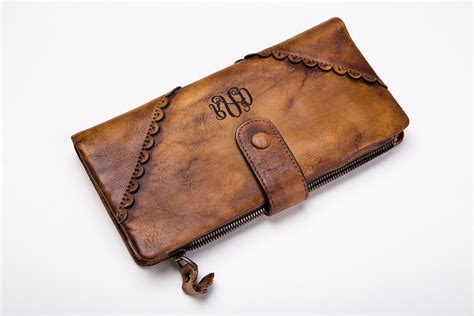 Monogram Leather Wallets | IUCN Water