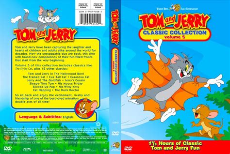 Tom And Jerry Classic Collection - Volume 05 - TV DVD Custom Covers - Tom And Jerry Classic ...