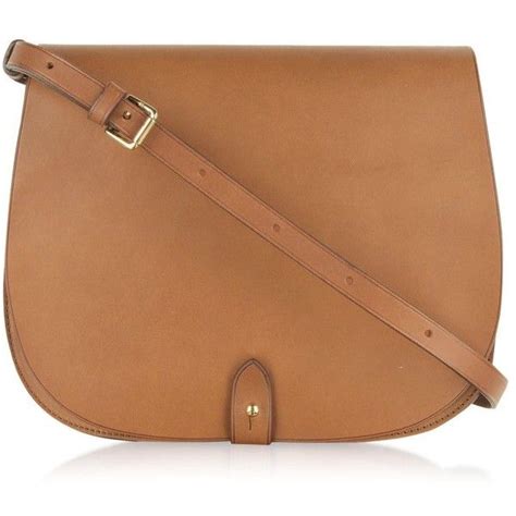 Ralph Lauren Collection Saddle Medium Leather Shoulder Bag | Bags, Leather shoulder handbags ...