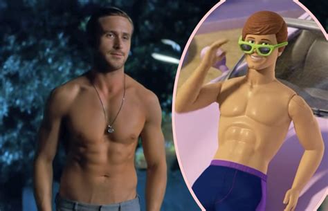 Ryan Gosling Literally Looks Photoshopped In Ridiculously Buff First Look As Ken In The Barbie ...