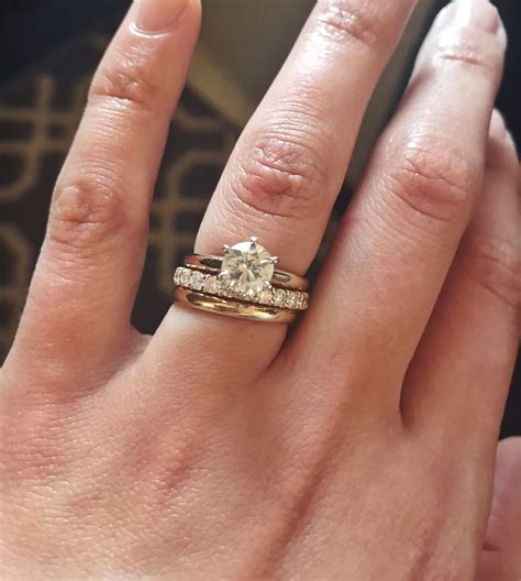 How To Stack Wedding And Engagement Rings In 2023 - Noah Houston