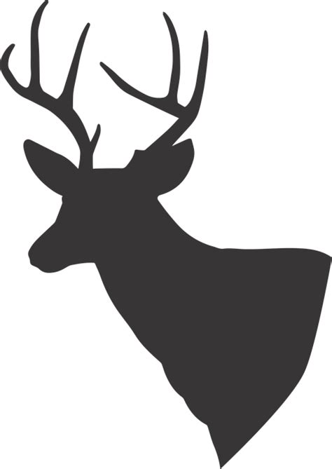 Download Deer, Deer Silhouette, Silhouette. Royalty-Free Vector Graphic - Pixabay