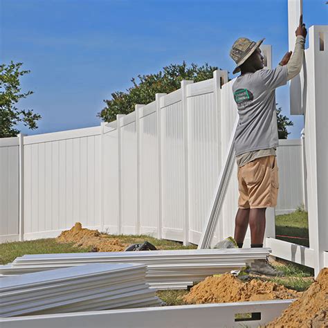 PVC Vinyl Fence Installation – Spring Hill & Brooksville FL