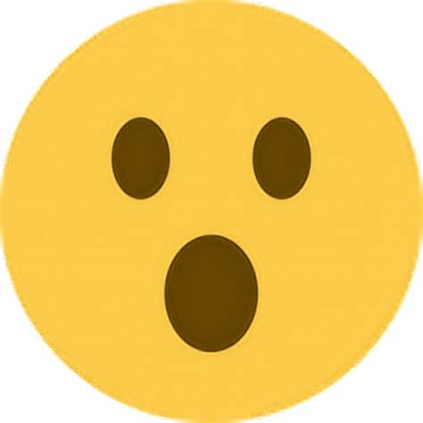 Download Shocked Gasp Realize Oh Emoji Emoticon Face Expression - Open Mouth Emoji PNG Image ...