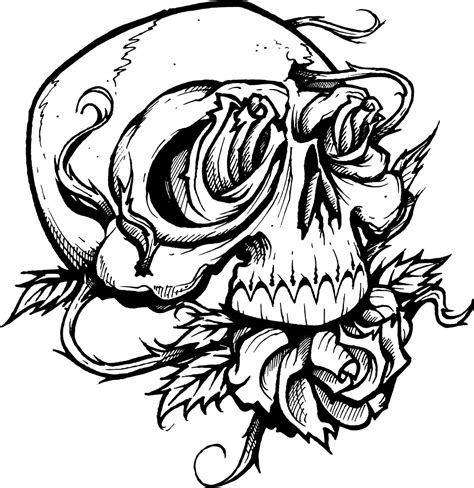 Coloring Pages Tattoo Designs Images & Pictures - Becuo