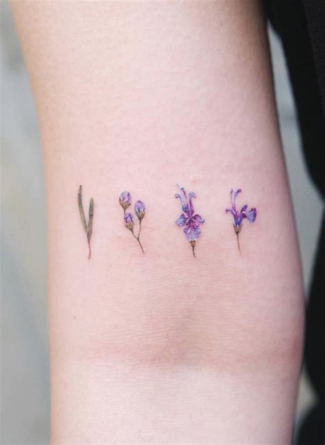 minimalist flower tattoo design - Binge Column Image Archive