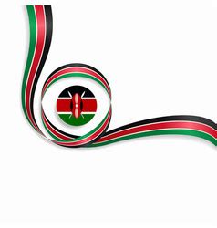 Kenyan Flag Ribbons Vector Images (29)