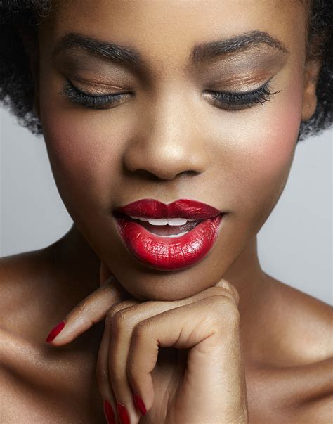 15 gorgeous black women in red lipstick – Afroculture.net