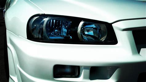 Car Headlights Wallpaper