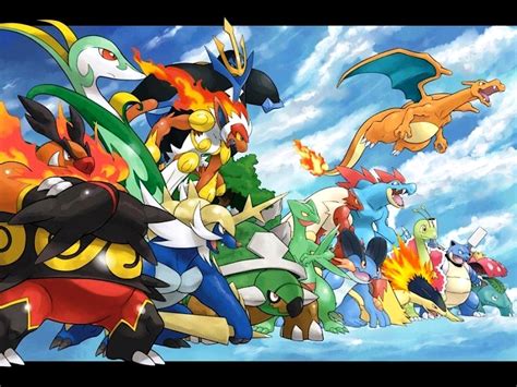 Pokemon Starters Wallpaper - WallpaperSafari