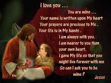 I Love You... Jesus | Bible verse pictures, Words of jesus, Bible quotes