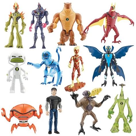 Ben 10 Alien Force Alien Figures Wave 2 Case