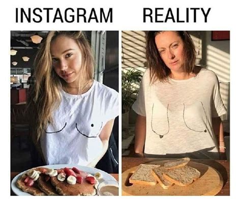 Memes About The Reality Behind Instagram - Expectation Vs. Reality | Memes