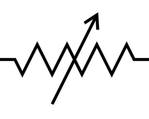 Variable Resistor Symbol - ClipArt Best