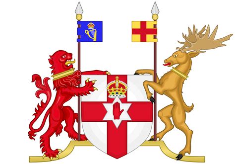 Coat of Arms of Northern Ireland (1924-1972) : r/heraldry