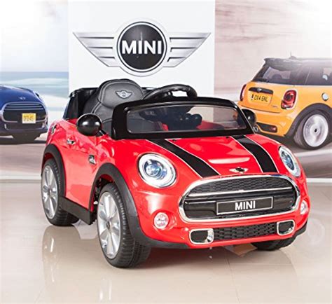 BigToysDirect 12V MINI Cooper Kids Electric Ride On Car with MP3 and Remote Control - Red - Epic ...