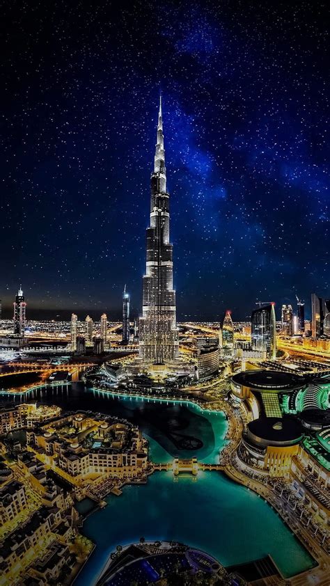 Burj Khalifa Night Wallpaper