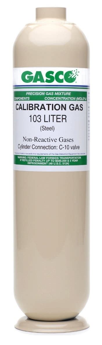 Gas Sensors Carbon Dioxide Calibration Gas - Gas-Sensing.com