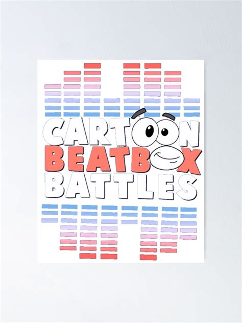 "Cartoon Beatbox Battles " Poster for Sale by Reo12 | Redbubble