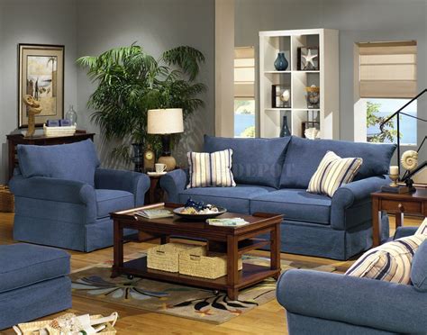 30+ Blue Sofa Living Room Decor – HomeDecorish