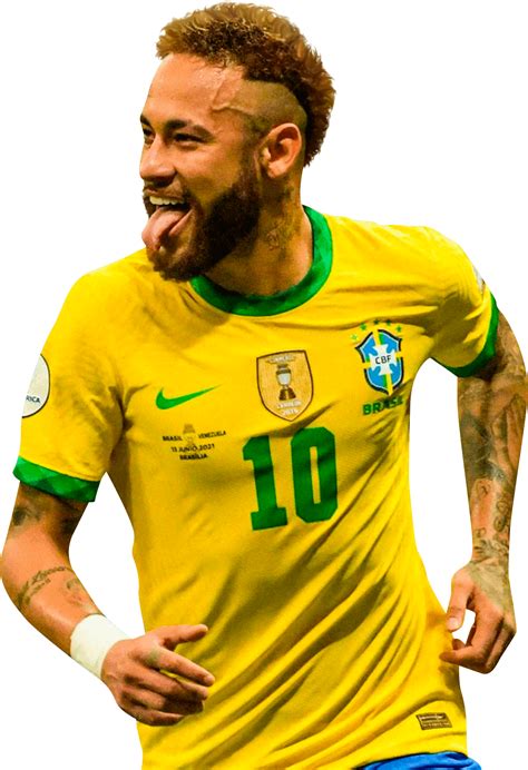 Neymar Brazil football render - FootyRenders