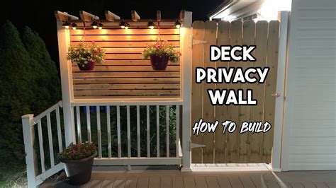 Deck Privacy Wall Reliable Supplier | www.pinnaxis.com