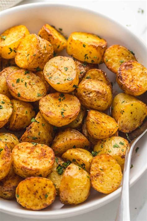 Easy 20-Minute Air Fryer Roasted Potatoes - Little Sunny Kitchen