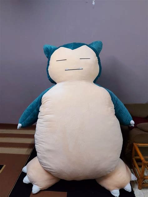 SNORLAX POKEMON GIANT PLUSHIES, Hobbies & Toys, Toys & Games on Carousell