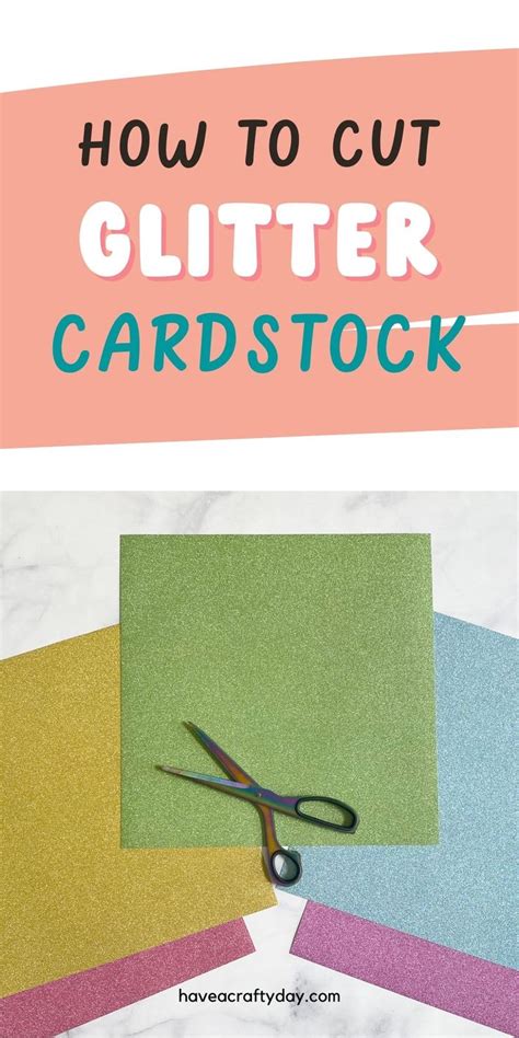 Cut Glitter Cardstock with a Cricut | Cricut craft room, Easy crafts to make, Glitter cardstock