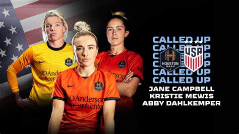 Three Houston Dash players named to USWNT roster for September friendlies | Houston Dynamo