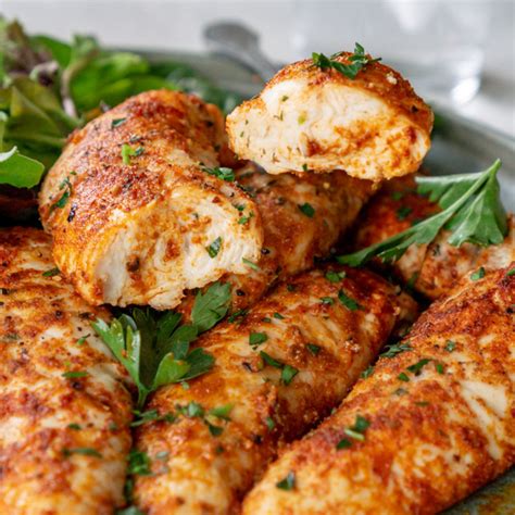 Oven Baked Chicken Tenders - JZ Eats