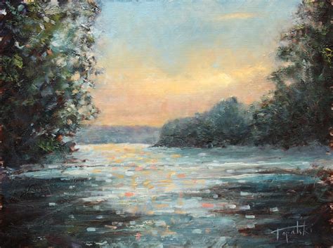 Discovering River - Oil Painting - Fine Arts Gallery - Original fine Art Oil Paintings ...