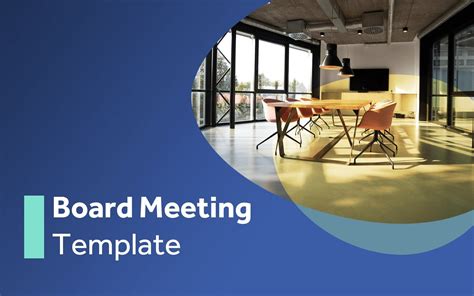 Board Meeting Presentation Template | Free PDF & PPT Download by Slidebean