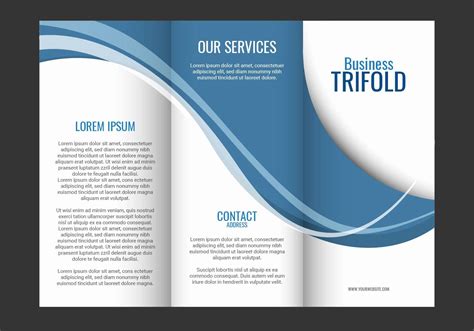 Free tri fold brochure templates microsoft word - honcave