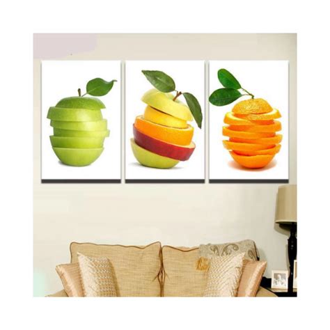 FRUITS WALL ART CANVAS Fruit Wall Art, Frame Ready, Unframed Prints, Canvas Wall Art, Hanging ...