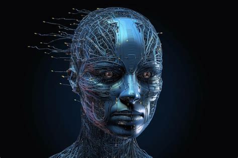 Premium AI Image | Advanced Artificial Intelligence Robot Created with Generative AI