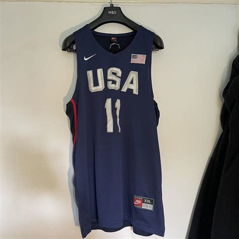 USA basketball retro jersey number 11 Klay Thompson... - Depop