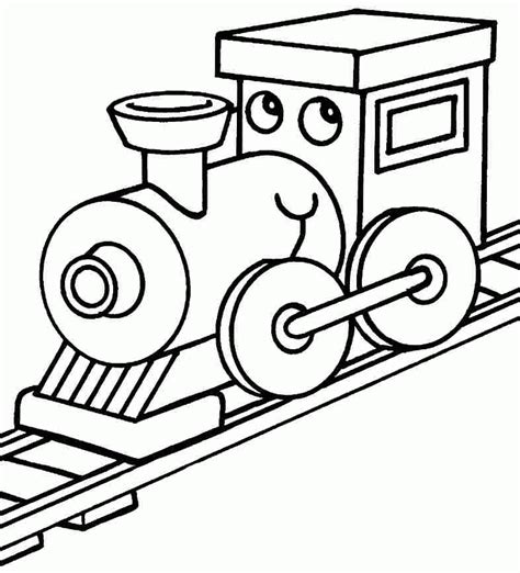 Pictures Of Trains For Children - Coloring Home