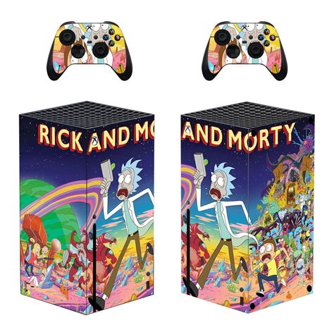 Rick And Mort Skin Sticker For Xbox Series X And Controllers - ConsoleSkins.co in 2022 | Rick ...