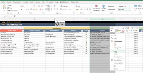 Lead And Follow Up Tracker Excel Template