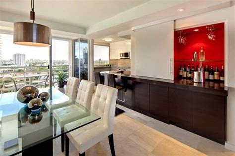 Contemporary Living Room Bar Cabinet