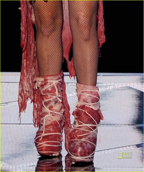 Lady Gaga's Meat Dress -- Born This Way!!!: Photo 2479695 | 2010 MTV VMAs, Lady Gaga Pictures ...