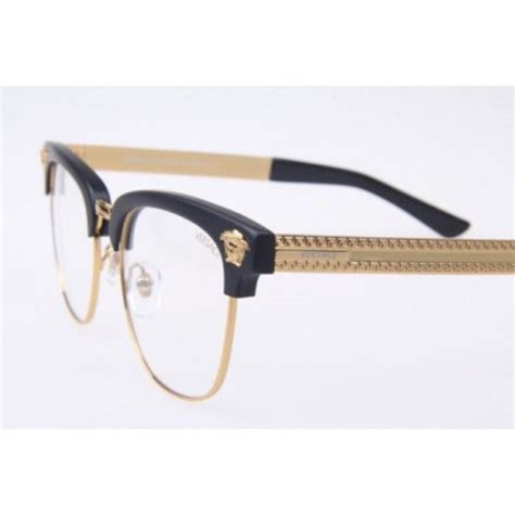 versace gold frame glasses mens - Larissa Sadler