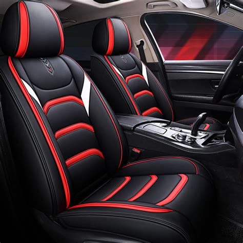 1PC PU Leather Universal Car Seat Covers Breathable Auto Seat Protector Waterproof – Alexnld.com