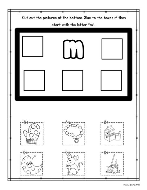 Lowercase “m” Letter Pack