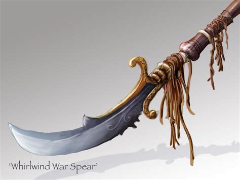 Magical and unusual RPG weapon art