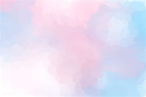 Pink Sunset Painting Pastel Watercolour Clouds - Kremi Png