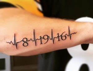 Birthdate Tattoos Designs, Ideas and Meaning - Tattoos For You